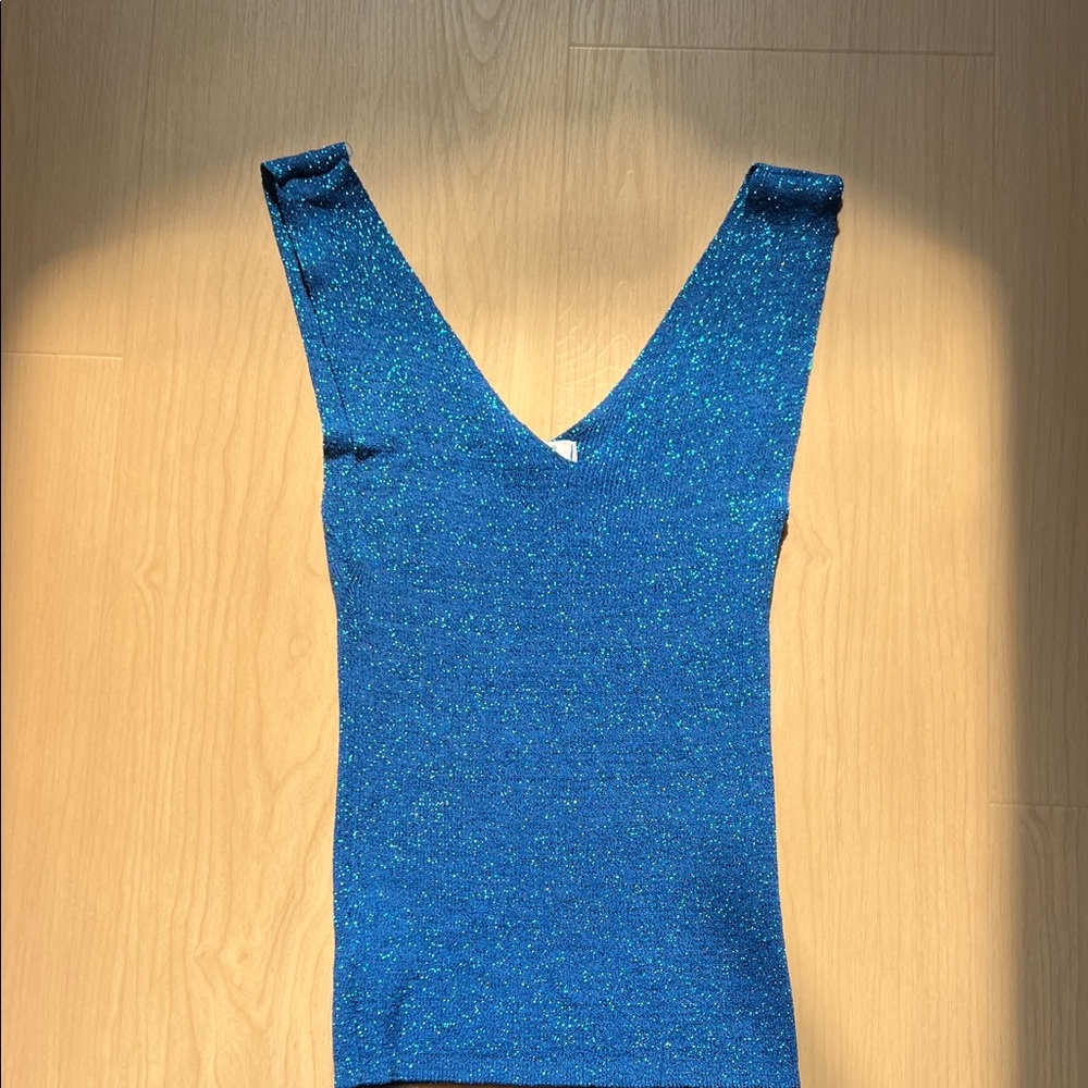 Sparkling Blue Women's Top